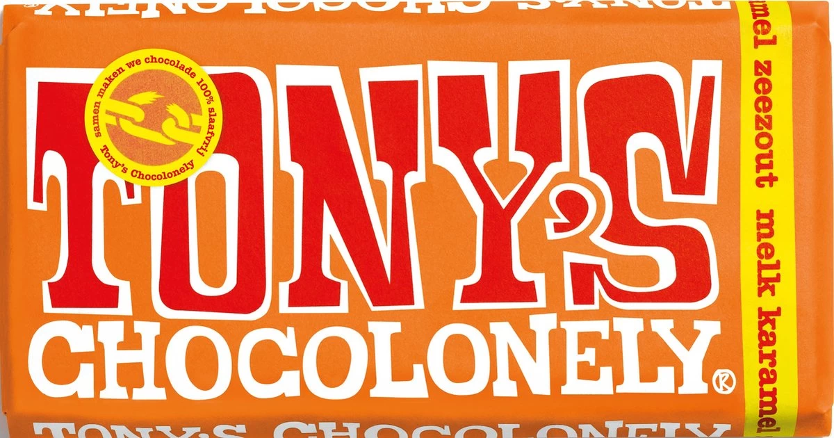 Tony's Chocolonely Geschenkdoos Ik Vind Je Lief! - Melk Chocolade + Karamel Zeezout - Moederdag Cadeautje - 2 X 180 Gram 3 Tony's Chocolonely Geschenkdoos Ik Vind Je Lief! - Melk Chocolade + Karamel Zeezout - Moederdag Cadeautje - 2 X 180 Gram - Afbeelding 3