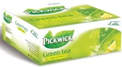 Pickwick Drank: Theezakje 2 Gr Groene Thee Lemon Pk 100 -Voedsel Winkel 1200x659 1