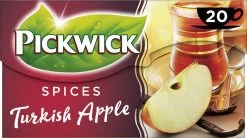 Pickwick Spices Turkish Apple Zwarte Thee - 12 X 20 Zakjes -Voedsel Winkel 1200x672 2