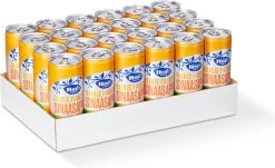 Hero Sinaasappelsap - Blikjes Sinaasappel Fruitsap - 100% Puur Fruit - Handige Tray - 24 X 250ml