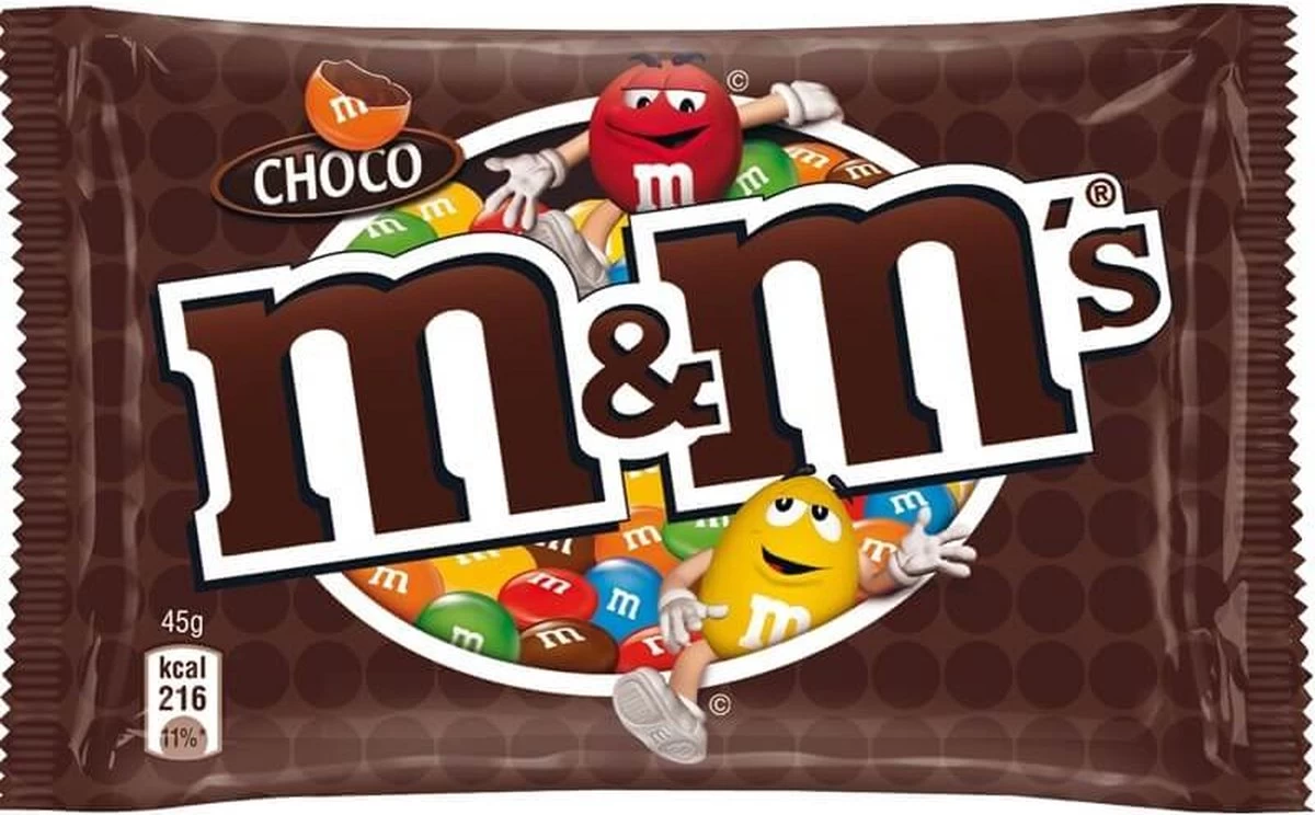 M&M's Choco Single - 24 X 45g 5 M&M's Choco Single - 24 X 45g - Afbeelding 5