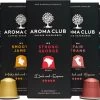 Aroma Club - Proefpakket Nespresso Compatible Capsules (100 St.) - 5 Smaken - Espresso & Lungo - 100% Aluminium Koffiecups