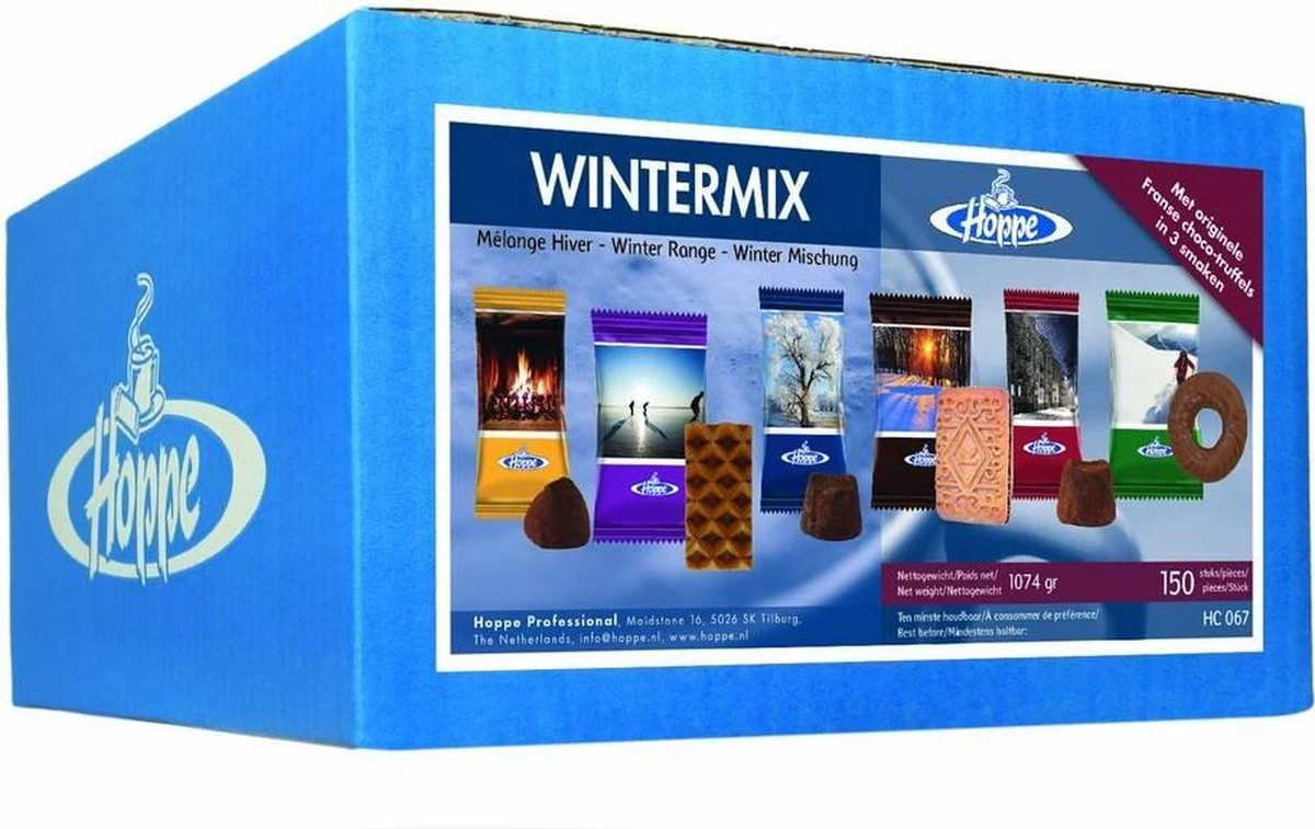 Hoppe - Wintermix - 150 Stuks