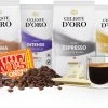 Celeste D’Oro - Koffiebonen Proefpakket - Koffie Cadeaupakket - 4 Soorten Koffie, Chocolade, Gouden Clip En Glazen (260 Ml) – 4 X 250g