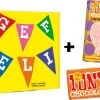 Tony's Chocolonely Geschenkdoos Verjaardag - Fairtrade Chocolade Cadeau - Melk & Witte Chocolade Repen - 2 X 180 Gram