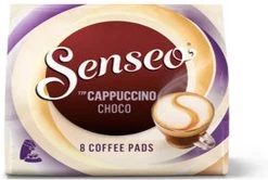 Senseo Cappuccino Choco Koffiepads - 2/9 Intensiteit - 4 X 8 Pads -Voedsel Winkel 1200x808