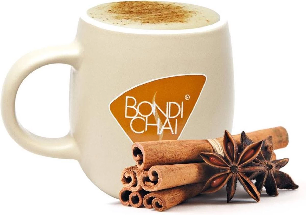 Bondi Chai Latte Club Cinnamon - 100 Servings - Glutenvrij - Vetvrij - Barista Koffiebar-kwaliteit 3 Bondi Chai Latte Club Cinnamon - 100 Servings - Glutenvrij - Vetvrij - Barista Koffiebar-kwaliteit - Afbeelding 3