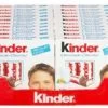 20 X Chocolade Kinder Chocolade 4 Reepjes 50 Gram