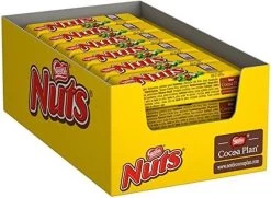 Nestle Nuts Chocolade Reep -Voedsel Winkel 1200x880 1