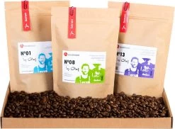 Localroast Koffie Proefpakket | Cadeaupakket | Vers Gebrand | Gemalen| Top Selectie| 3 X 200g | Direct Van Lokale Microbranderij