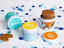 Stroopwafel Cadeau Blik 'Thank You' - Doos Met 6 Blikjes - 230 Gram Per Blik - 8 Stroopwafels Per Blik (48 Koeken ) -Voedsel Winkel 1200x899 12