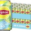 Lipton Ice Tea Sparkling Zero - 48 X 330 Ml - Ijsthee In Blik - Voordeelverpakking
