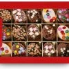 Gedecoreerde Halve Paaseitjes: 15 | Chocoladecadeau | Pasen | Paaschocolade