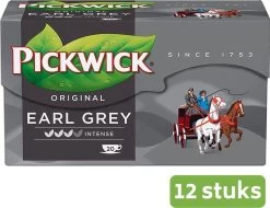 Pickwick Earl Grey Zwarte Thee - 12 X 20 Zakjes -Voedsel Winkel 1200x925