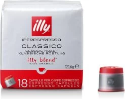 Illy - Iperespresso Koffie Home Classico 6 X 18 Capsules -Voedsel Winkel 1200x957