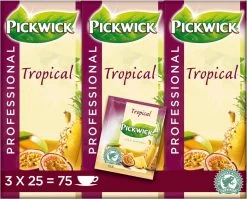 Thee Pickwick Tropical 25x1.5gr Met Envelop - 3 Stuks - 3 Stuks -Voedsel Winkel 1200x966 2