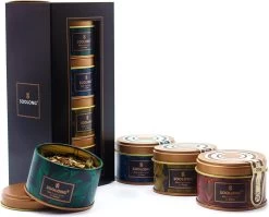 Soolong South Africa Nr40 Rooibos Cadeau Of Proefpakket Met Vier Luxe Theeen - Losse Rooibos & Honeybush - Ideaal Als Relatiegeschenk, Proeverij Of Met Valentijnsdag - Assortiment 4stuks -Voedsel Winkel 1200x967 3