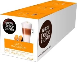 Nescafé Dolce Gusto Latte Macchiato Capsules - 48 Koffiecups -Voedsel Winkel 1200x969