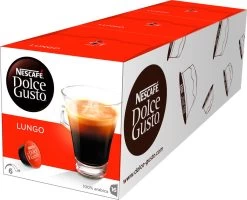 NESCAFÉ Dolce Gusto Lungo Koffiecups 3 Doosjes à 16 Capsules Geschikt Voor 48 Kopjes -Voedsel Winkel 1200x970