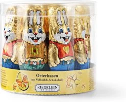 Riegelein FairTrade Chocolade Paashaasje Kids - Melk Chocolade - 275 Gram