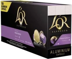 L'Or Espresso Profondo Koffiecups - 10 X 10 Stuks -Voedsel Winkel 1200x987 1