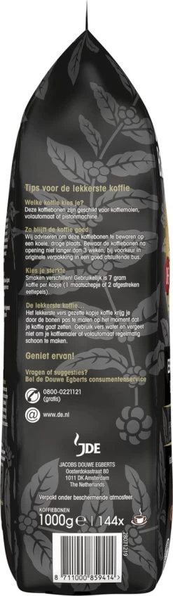 Douwe Egberts Espresso Koffiebonen - 4 X 1000 Gram - Extra Grote Verpakking -Voedsel Winkel 350x1200 1