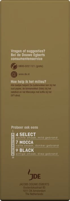 Douwe Egberts Excellent Filterkoffie - 6 X 500 Gram -Voedsel Winkel 420x1200 2