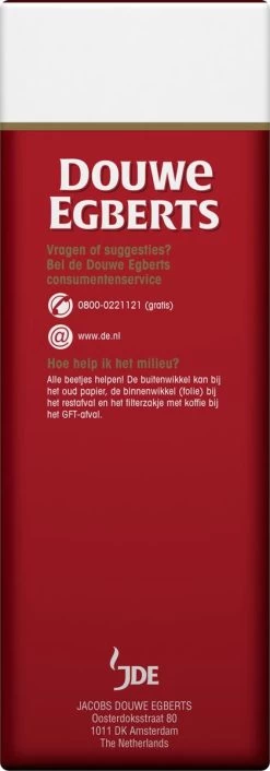 Douwe Egberts Aroma Rood Donker Filterkoffie - 6 X 500 Gram -Voedsel Winkel 420x1200 6