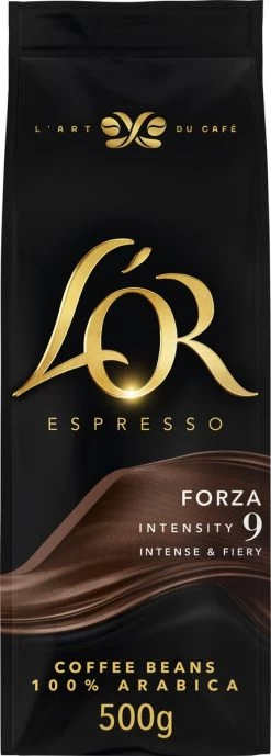 L'OR Espresso Forza Koffiebonen (9) - 4 X 500 Gram -Voedsel Winkel 430x1200 1