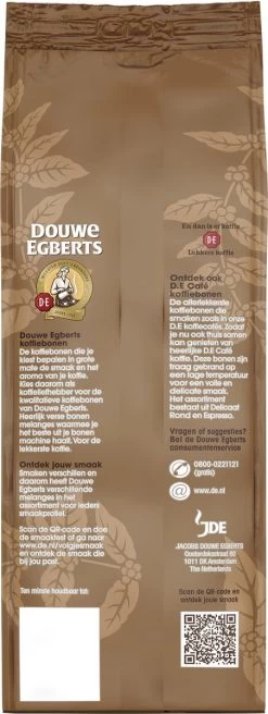 Douwe Egberts Verfijnd Koffiebonen - 4 X 500 Gram -Voedsel Winkel 452x1200 1