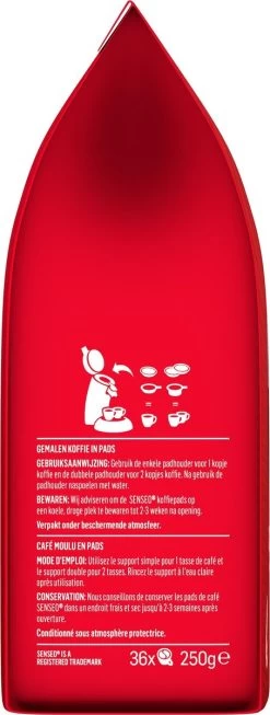 Senseo Classic Koffiepads - 5/9 Intensiteit - 10 X 36 Pads -Voedsel Winkel 454x1200 3