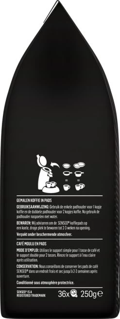 Senseo Espresso Koffiepads - 9/9 Intensiteit - 10 X 36 Pads -Voedsel Winkel 454x1200 9