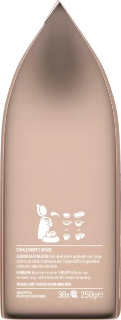 Senseo Mocca Gourmet Koffiepads - 4/9 Intensiteit - 10 X 36 Pads -Voedsel Winkel 455x1200