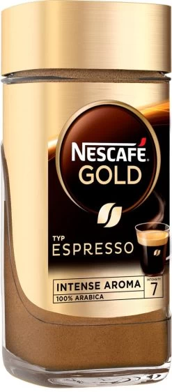 Nescafé Gold Espresso Oploskoffie - 6 Potten à 100 Gram -Voedsel Winkel 527x1200 2