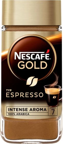 Nescafé Gold Espresso Oploskoffie - 6 Potten à 100 Gram -Voedsel Winkel 533x1200