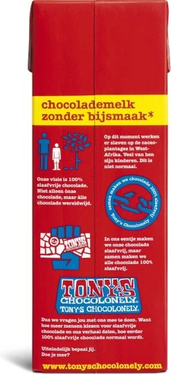 Tony's Chocolonely Chocolademelk - Chocolade Melk - Hot Chocolate - 4 X 1 Liter -Voedsel Winkel 548x1200 1