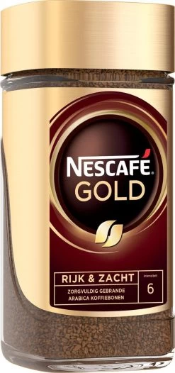 Nescafé Gold Oploskoffie - 6 Potten à 200 Gram -Voedsel Winkel 564x1200 1