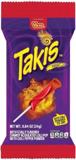 Takis Lollipop Fuego