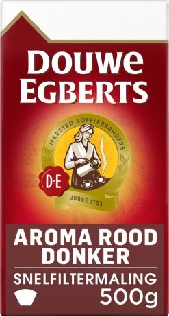 Douwe Egberts Aroma Rood Donker Filterkoffie - 6 X 500 Gram -Voedsel Winkel 642x1200 4