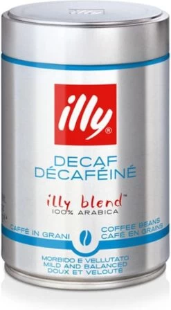 Illy Cafeïnevrij Koffiebonen - 250 Gram -Voedsel Winkel 662x1200 1