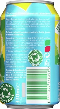 Lipton Ice Tea Sparkling Zero - 48 X 330 Ml - Ijsthee In Blik - Voordeelverpakking -Voedsel Winkel 662x1200 5