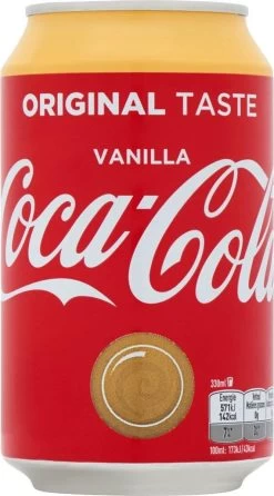 Coca-Cola Coca Cola Vanilla Blikjes Tray - 24 X 33cl