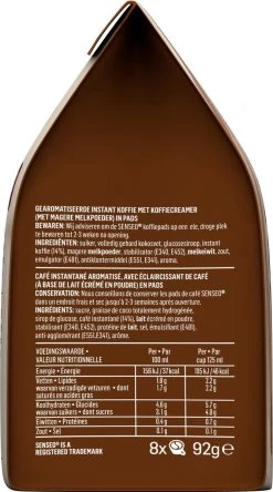 Senseo Cappuccino Koffiepads - 2/9 Intensiteit - 10 X 8 Pads -Voedsel Winkel 668x1200 1