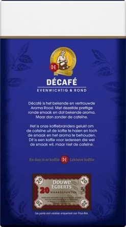 Douwe Egberts Decafé Filterkoffie - 6 X 500 Gram -Voedsel Winkel 669x1200 7