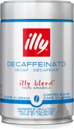 Illy Cafeïnevrij Koffiebonen - 250 Gram -Voedsel Winkel 690x1200