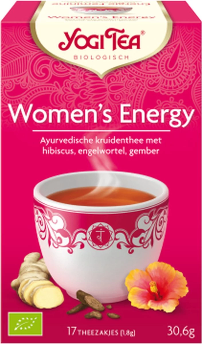 Yogi Tea YogiTea Biologische Women's Energy 4 Yogi Tea YogiTea Biologische Women's Energy - Afbeelding 4
