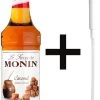 Monin Caramel Karamel 70cl Koffiesiroop Met 1x Monin Pompje