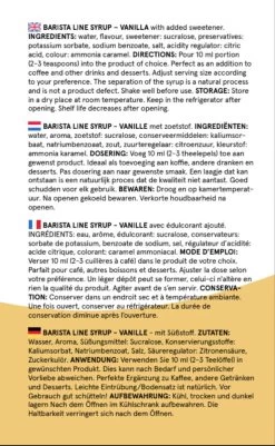 Fitcy | Koffiesiroop | Vanille | Barista Syrup | Zero | Vegan | Vetvrij | Suikervrij | Keto-vriendelijk | Koffie | Siroop | MET DOSEERPOMP | 1L 7 Fitcy | Koffiesiroop | Vanille | Barista Syrup | Zero | Vegan | Vetvrij | Suikervrij | Keto-vriendelijk | Koffie | Siroop | MET DOSEERPOMP | 1L -Voedsel Winkel 739x1200 1