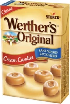 Werther Original Suikervrije Snoepjes- 10x 42 Gram