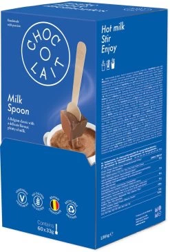 MoMe Spoon Milk - Warme Chocolademelk Lepels - 60 Stuks -Voedsel Winkel 813x1200 1